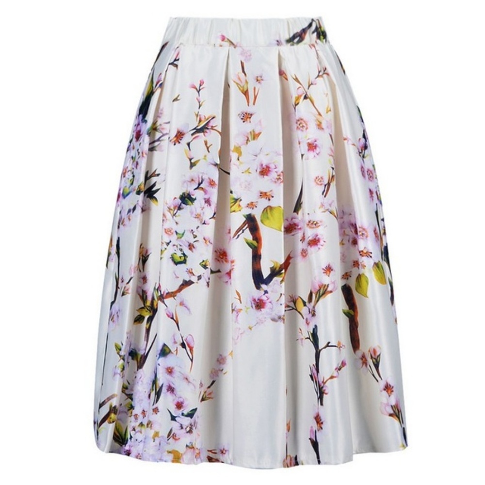 Choies Japanese Cherry Blossom Skirt